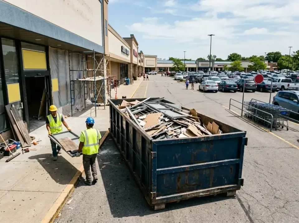 retail-store-renovation-debris-003 — frequently asked questions, Roll-off Dumpster Rentals in Hollymead, VA